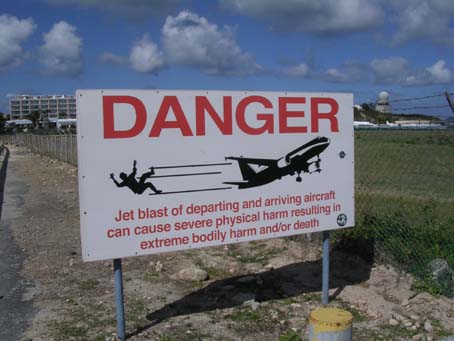 Airport sign