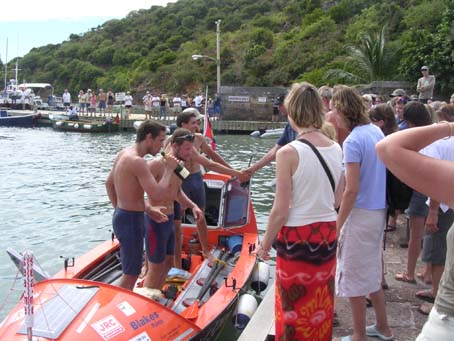 Atlantic rowers